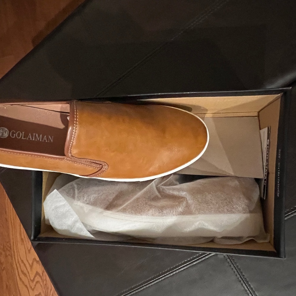 Brand New Men's Golaiman Shoes size 10.5 Brown